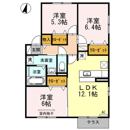 Ｄｒｏｏｍ－善の物件間取画像